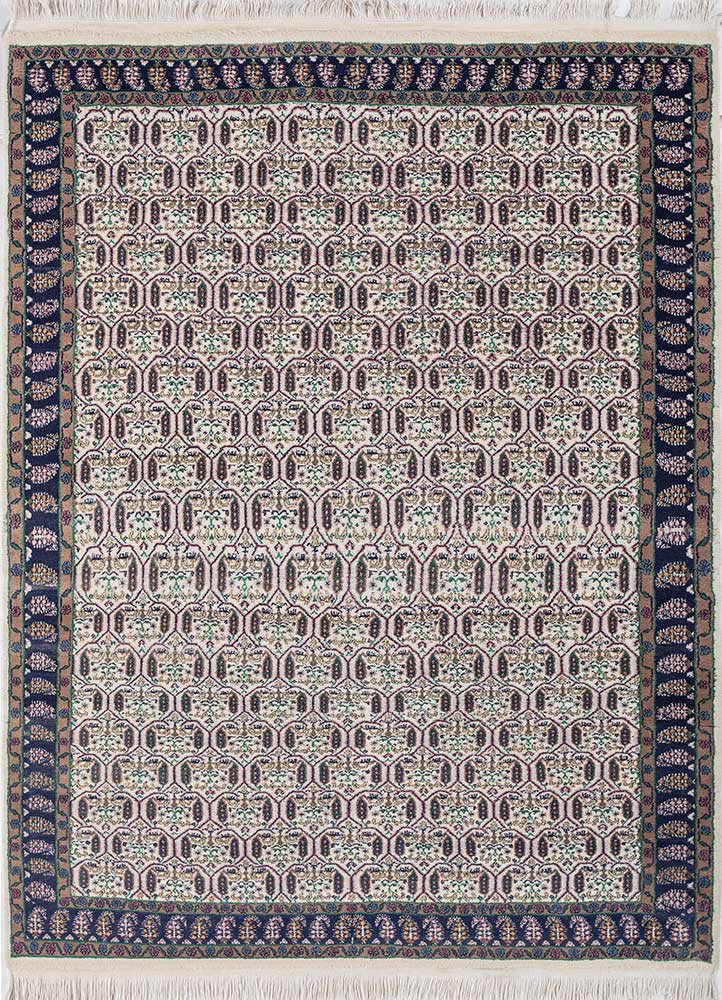 Alfombra de lana - 210 x 150 cm - crema