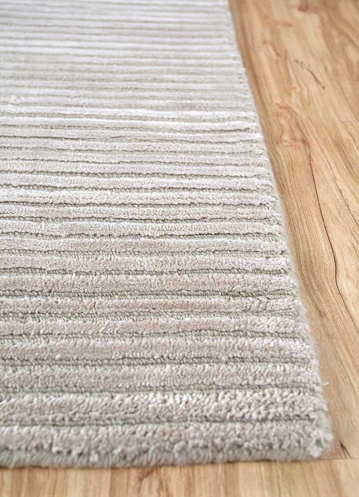Alfombra de lana - 270 x 180 cm - gris claro