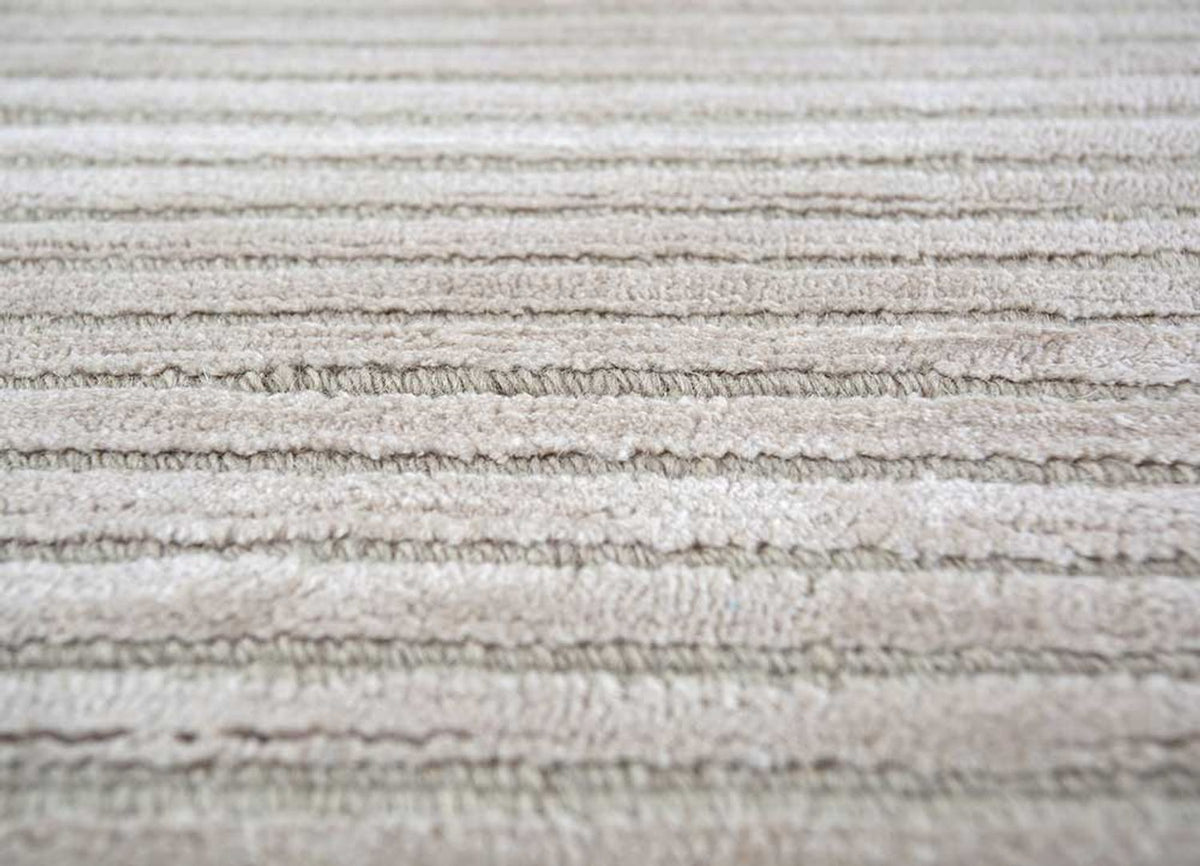 Alfombra de lana - 270 x 180 cm - gris claro