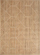 Alfombra de yute Alfombra 165x225cm