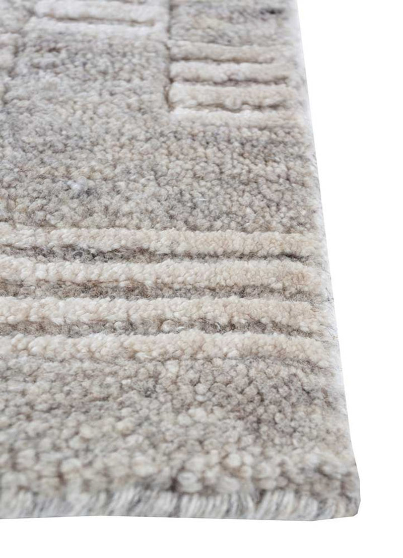 Alfombra de lana - 300 x 240 cm - beige
