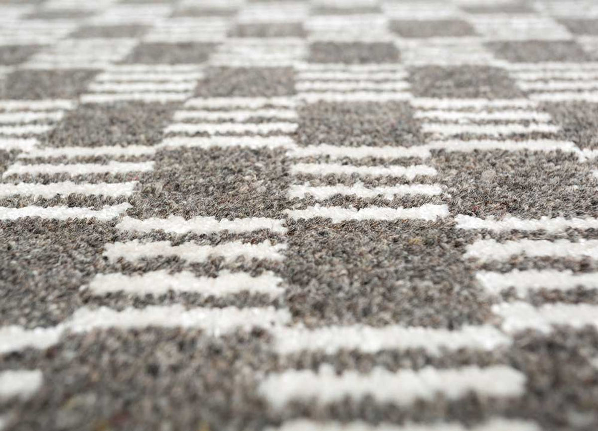 Alfombra - 300 x 240 cm - blanco y negro