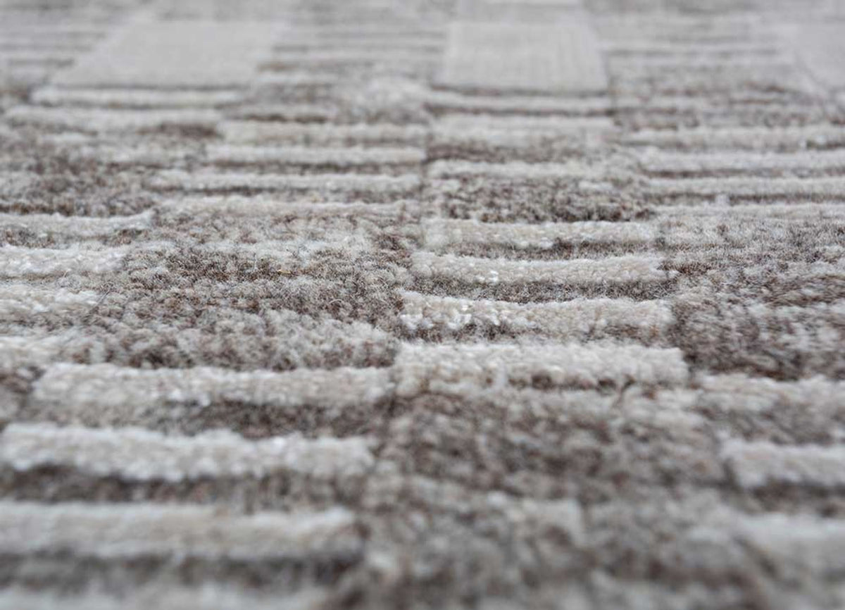 Alfombra de lana - 300 x 240 cm - taupe