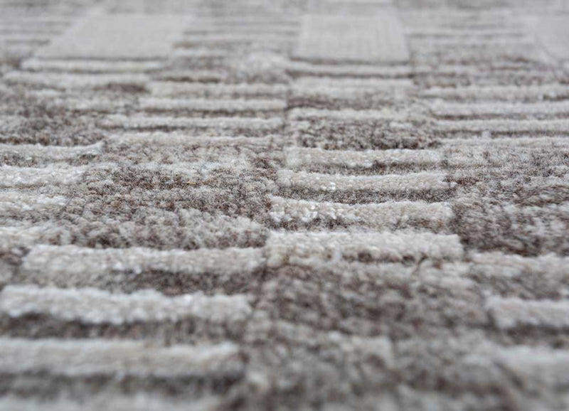 Alfombra de lana - 300 x 240 cm - taupe