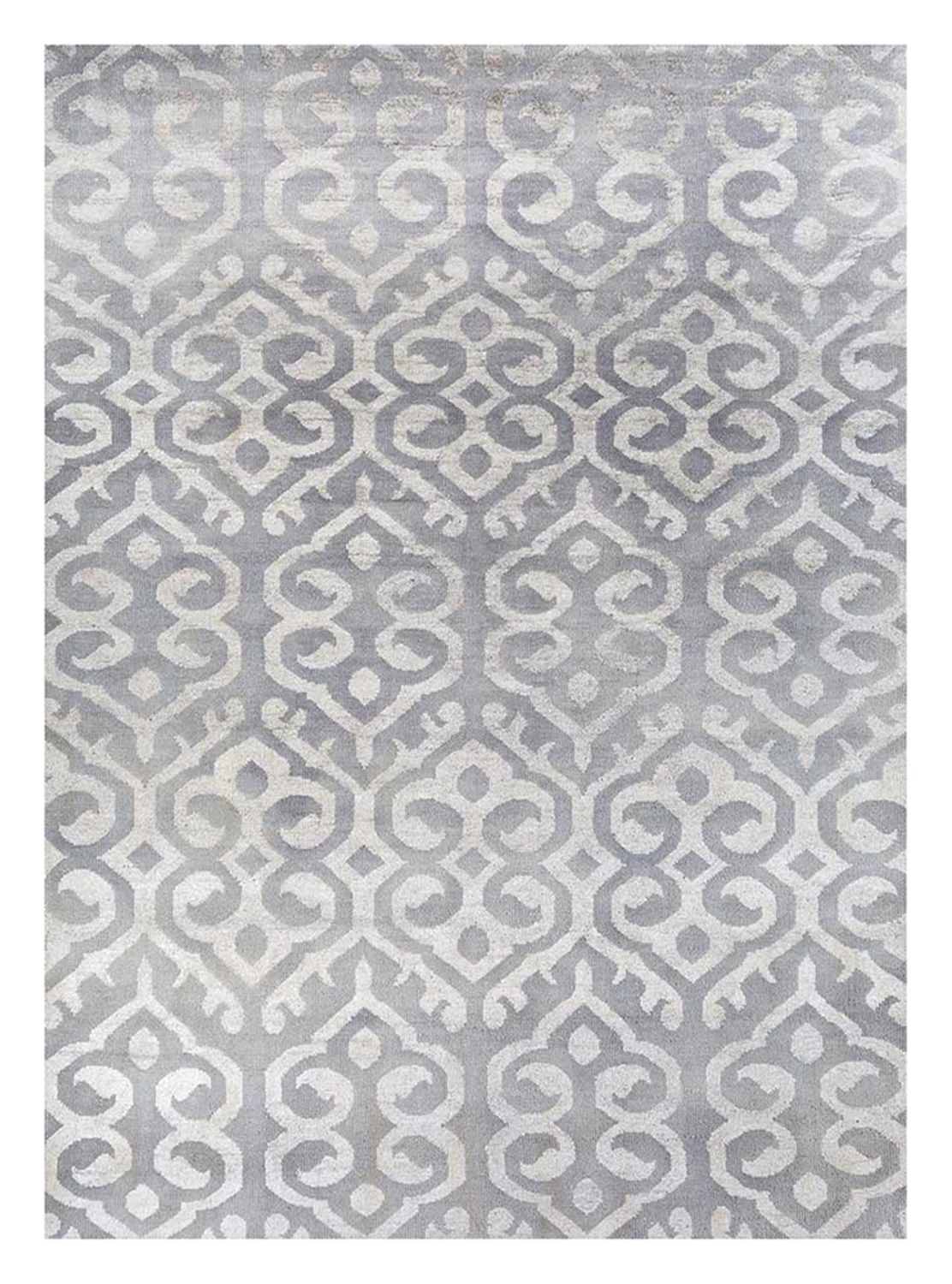 Alfombra de lana - 390 x 270 cm - gris claro