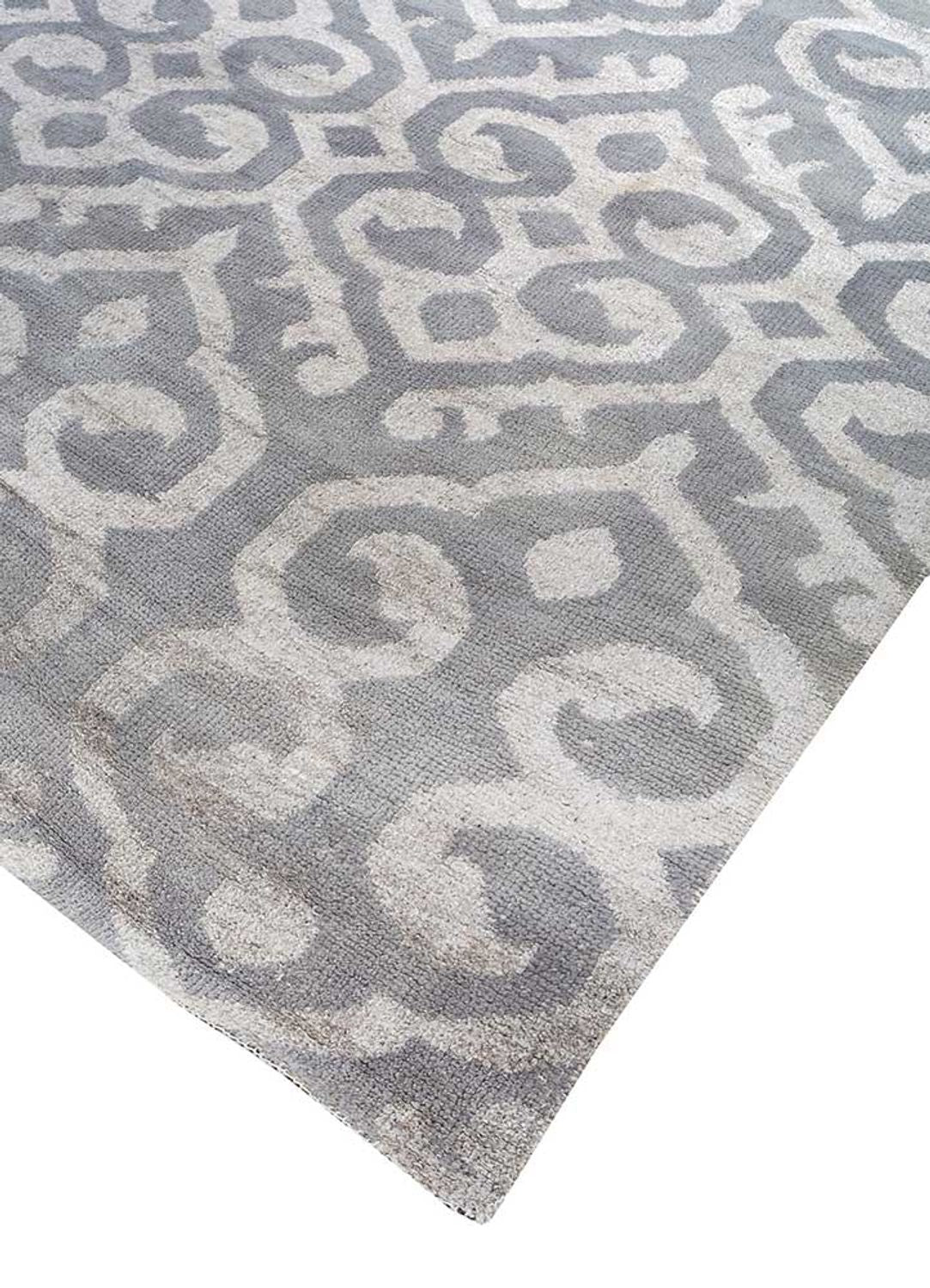 Alfombra de lana - 390 x 270 cm - gris claro