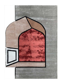 Alfombra de lana - Justinus - rectángulo