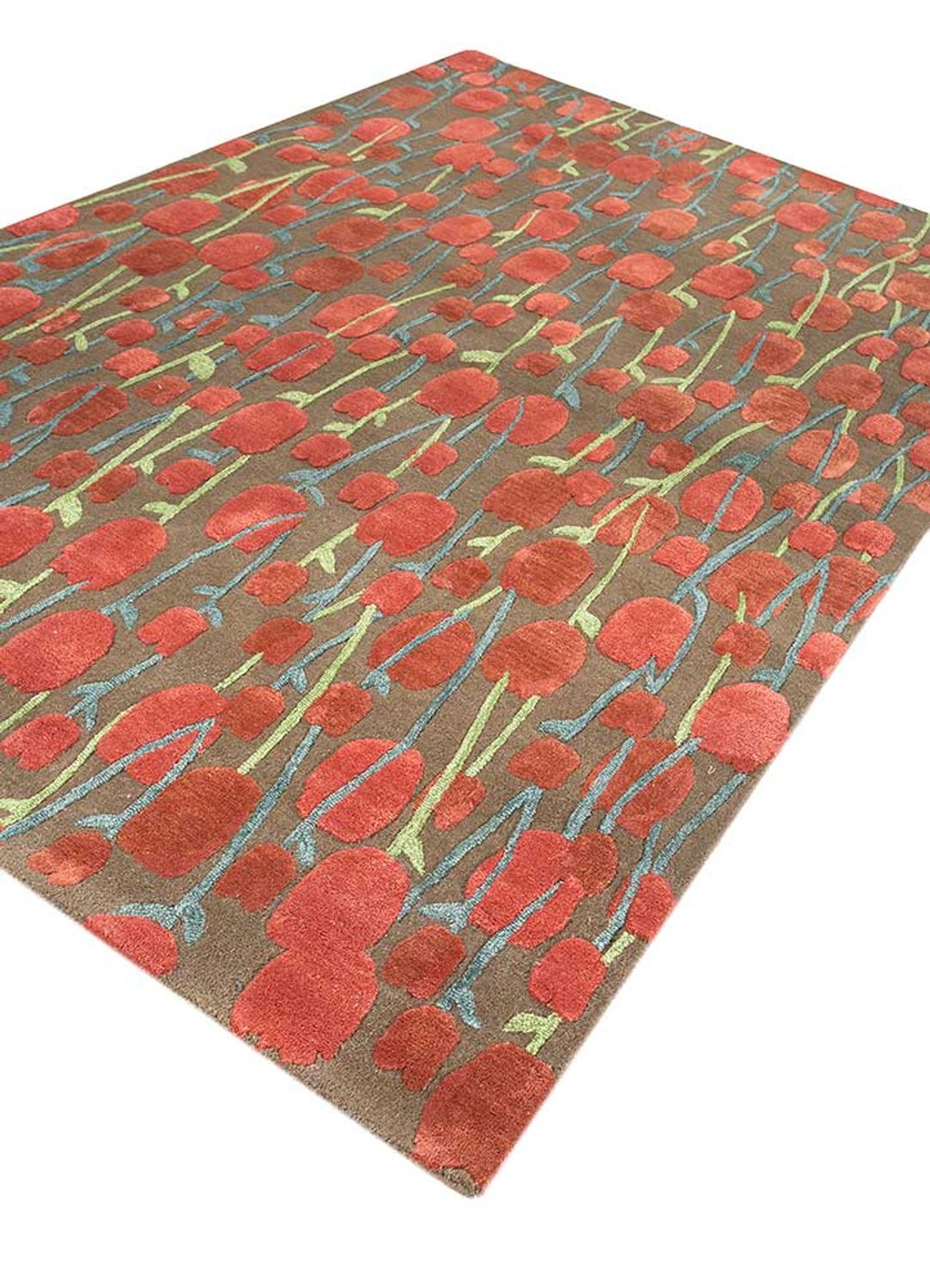 Alfombra de lana - 270 x 180 cm - beige