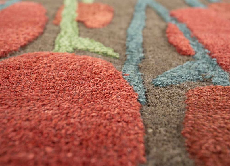 Alfombra de lana - 270 x 180 cm - beige