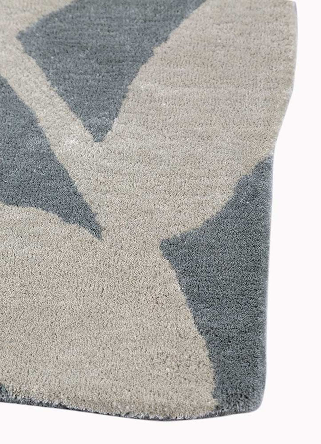 Alfombra de lana forma especial  - 270 x 180 cm - multicolor