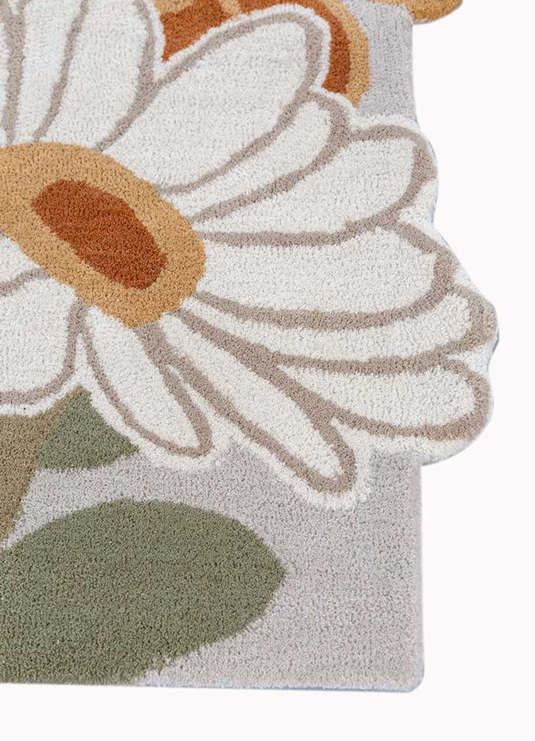 Alfombra de lana forma especial  - 270 x 180 cm - multicolor