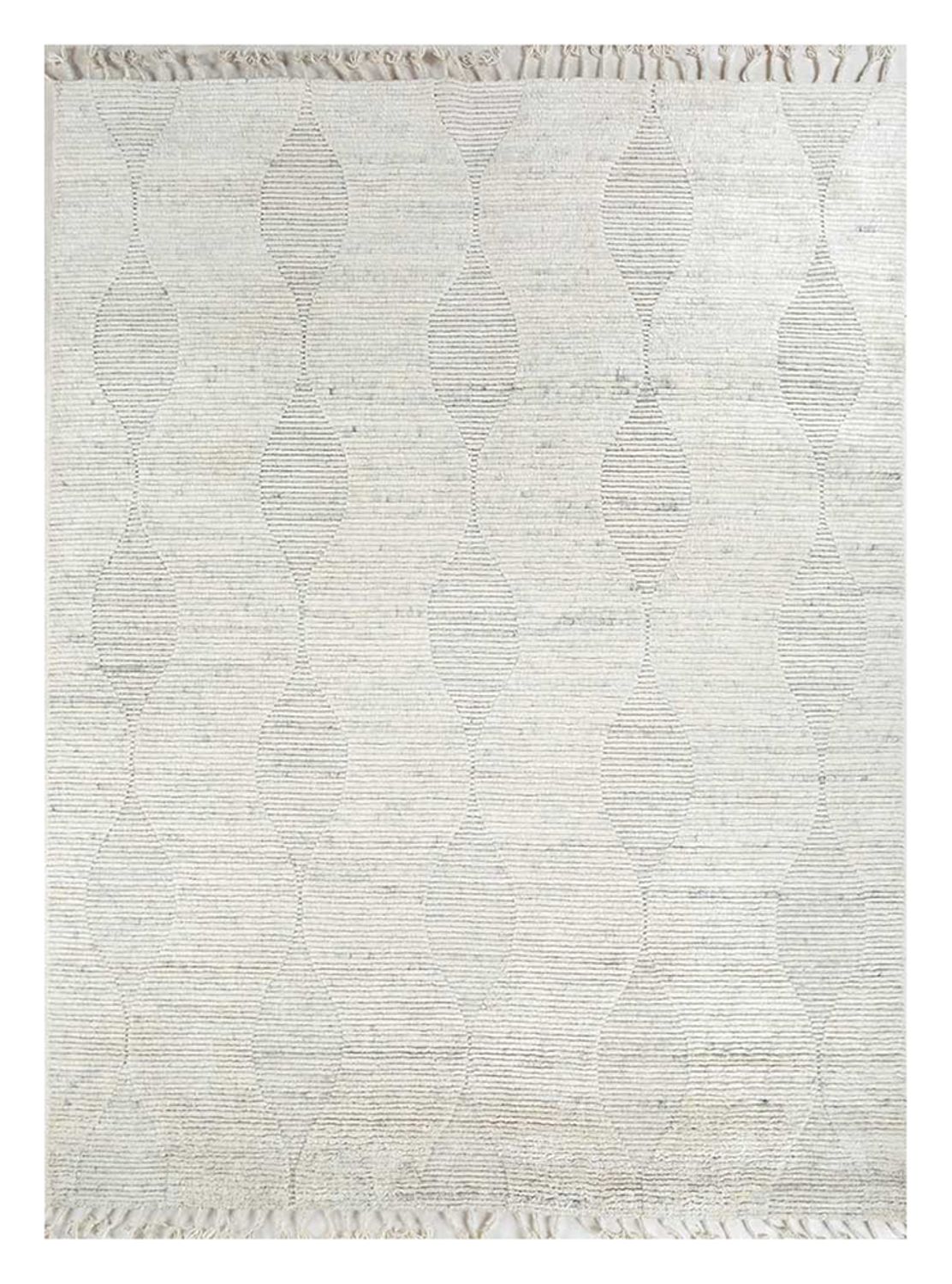 Alfombra de lana - 300 x 240 cm - crema