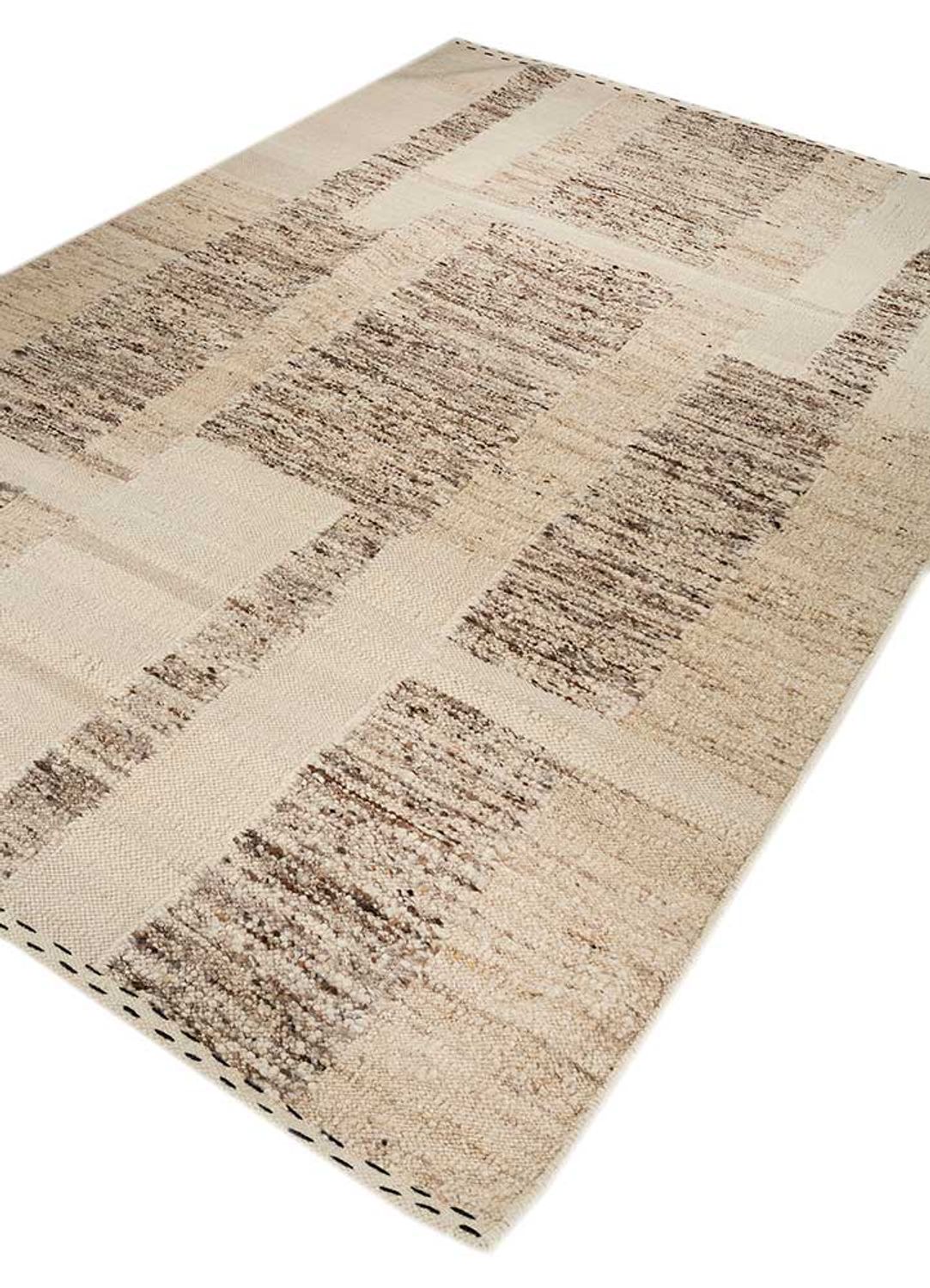 Alfombra de lana - 270 x 180 cm - beige claro