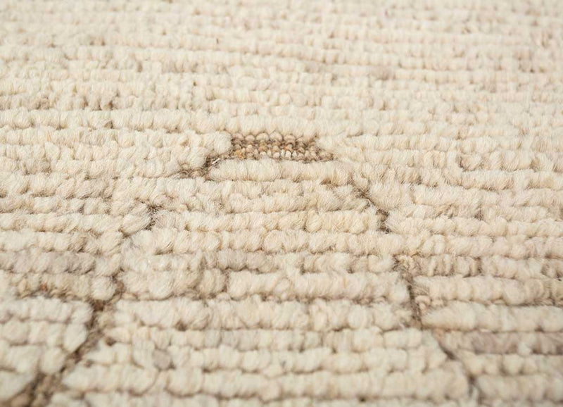 Alfombra de lana - 270 x 180 cm - crema