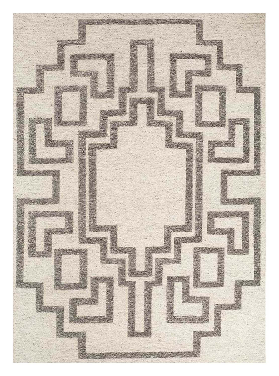 Alfombra de lana - 300 x 240 cm - marrón