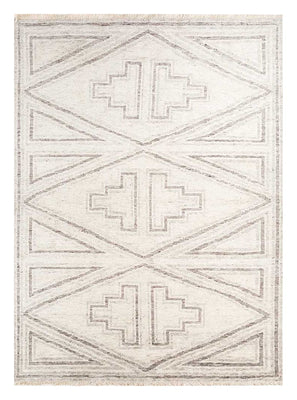 Alfombra de lana - 300 x 240 cm - crema