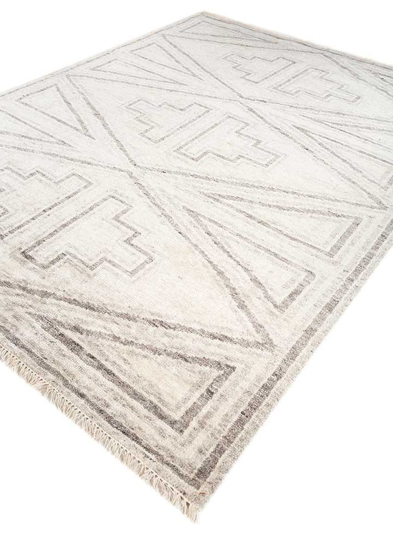 Alfombra de lana - 300 x 240 cm - crema