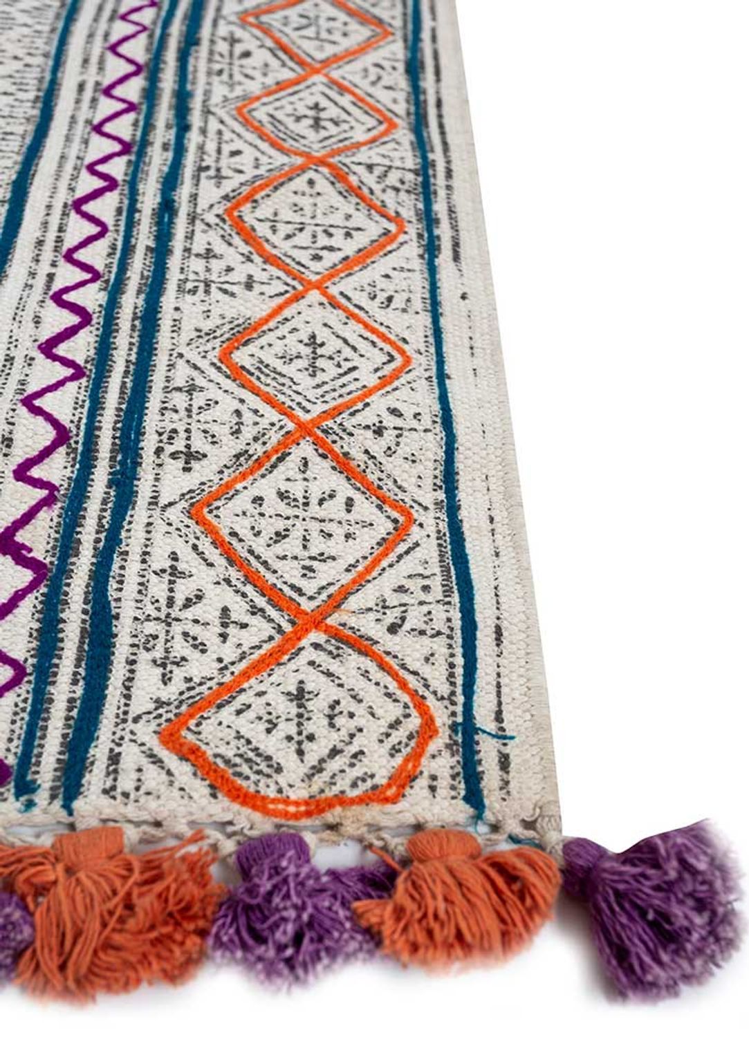 Alfombra - 180 x 120 cm - multicolor