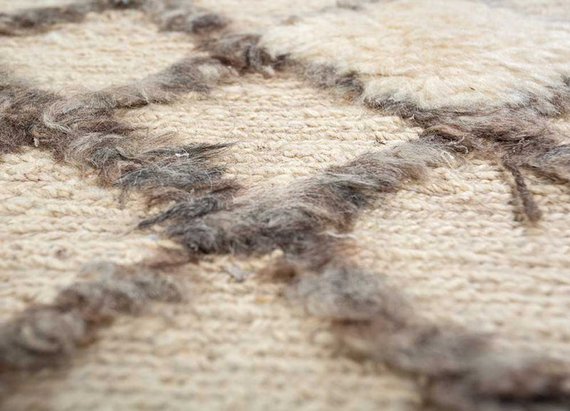 Alfombra de sisal - 180 x 120 cm - beige