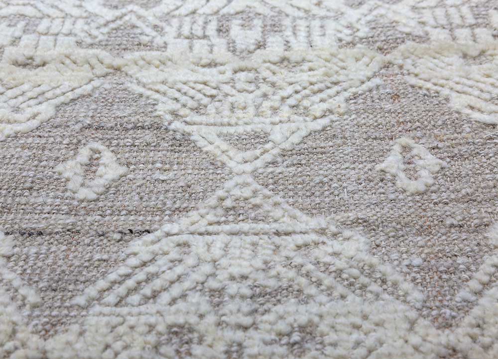 Alfombra de lana - 420 x 300 cm - crema