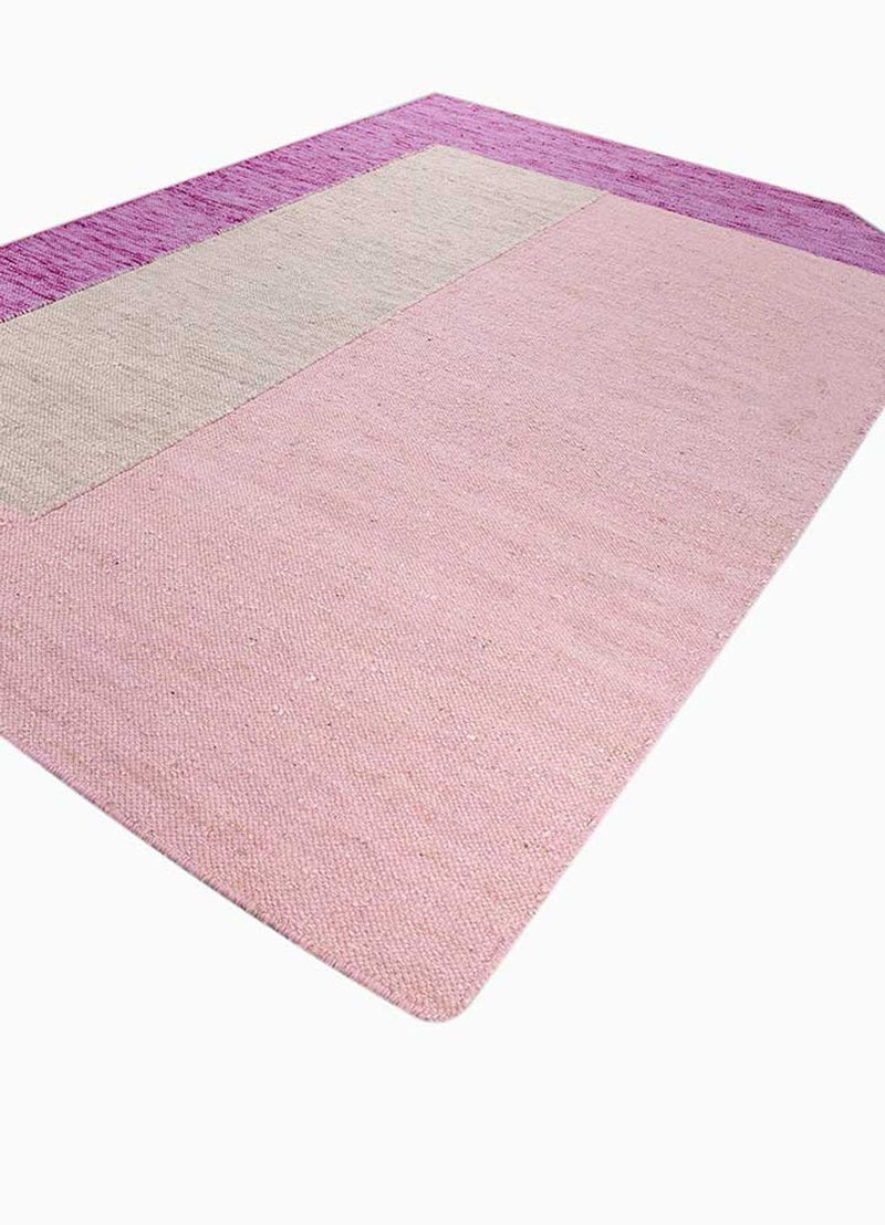 Alfombra de lana forma especial  - 270 x 180 cm - naranja