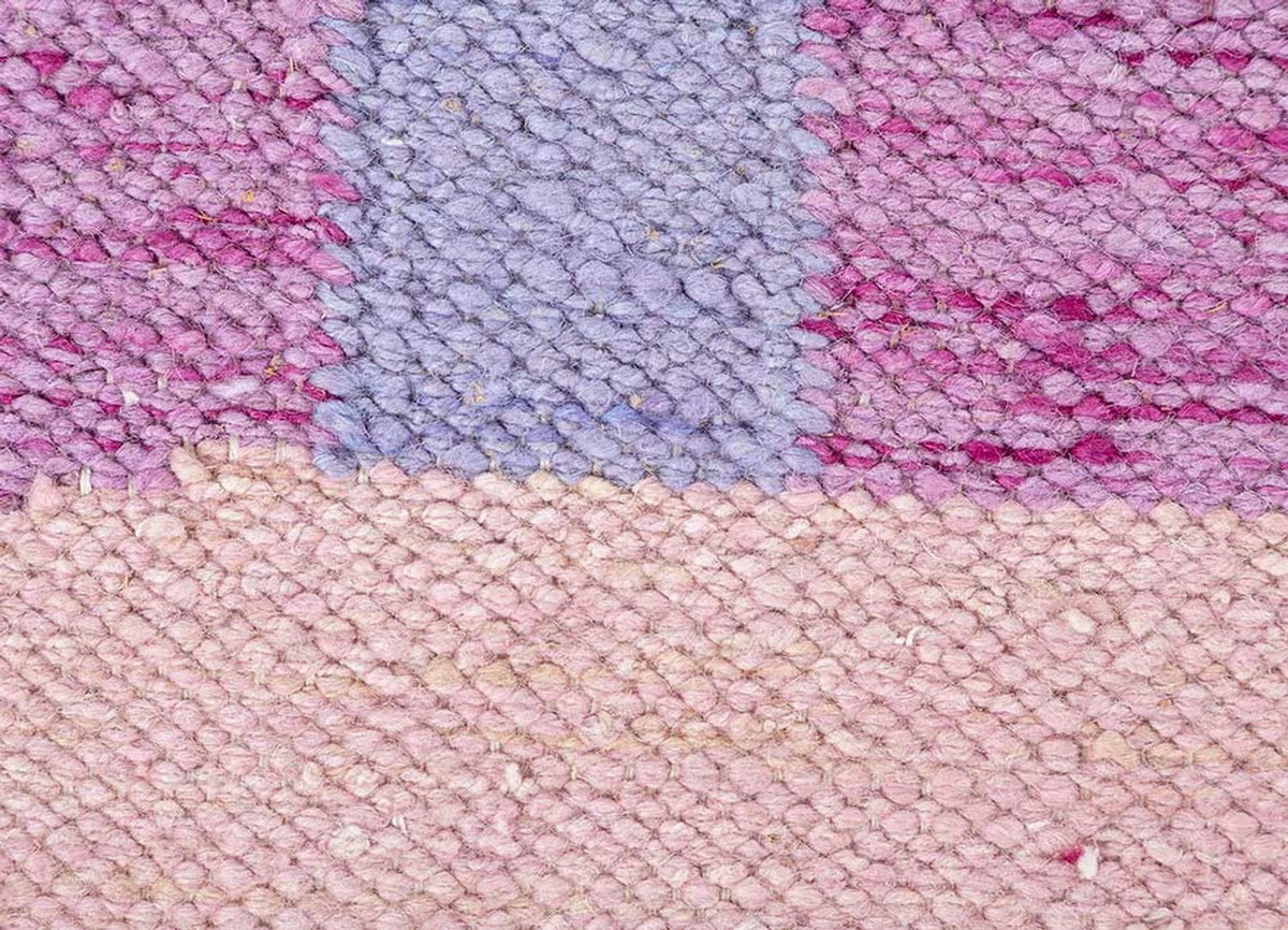 Alfombra de lana forma especial  - 270 x 180 cm - púrpura