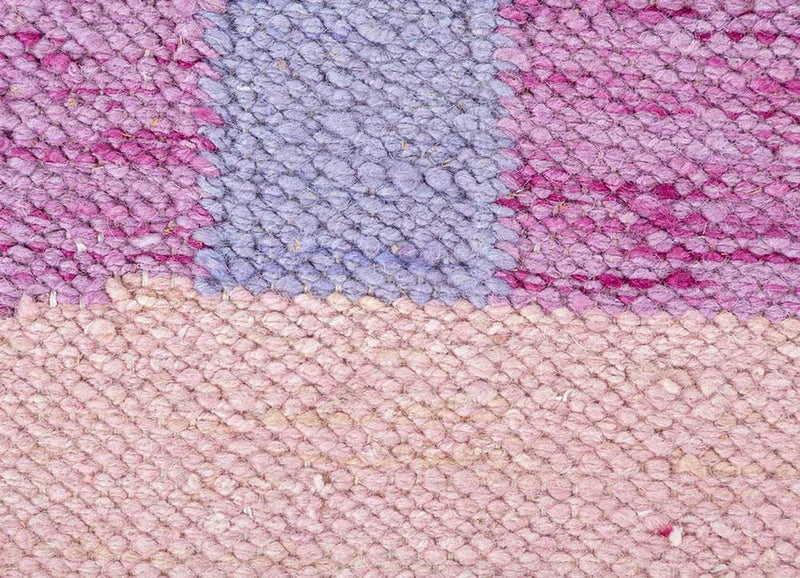 Alfombra de lana forma especial  - 270 x 180 cm - púrpura