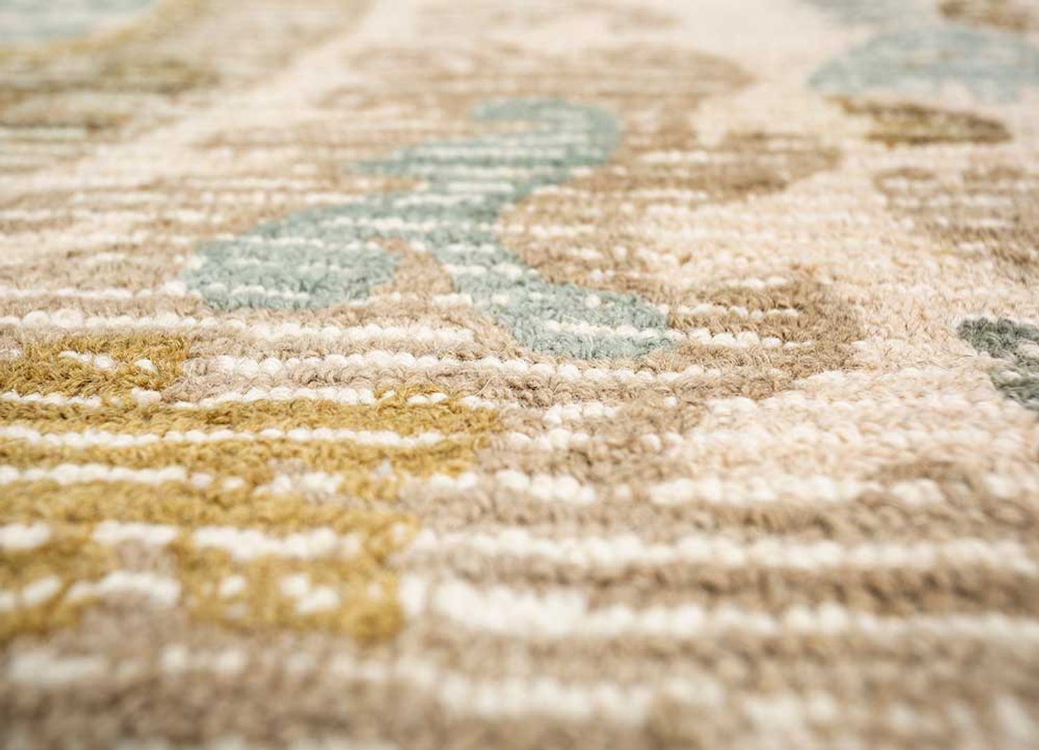 Alfombra de lana - 270 x 180 cm - beige
