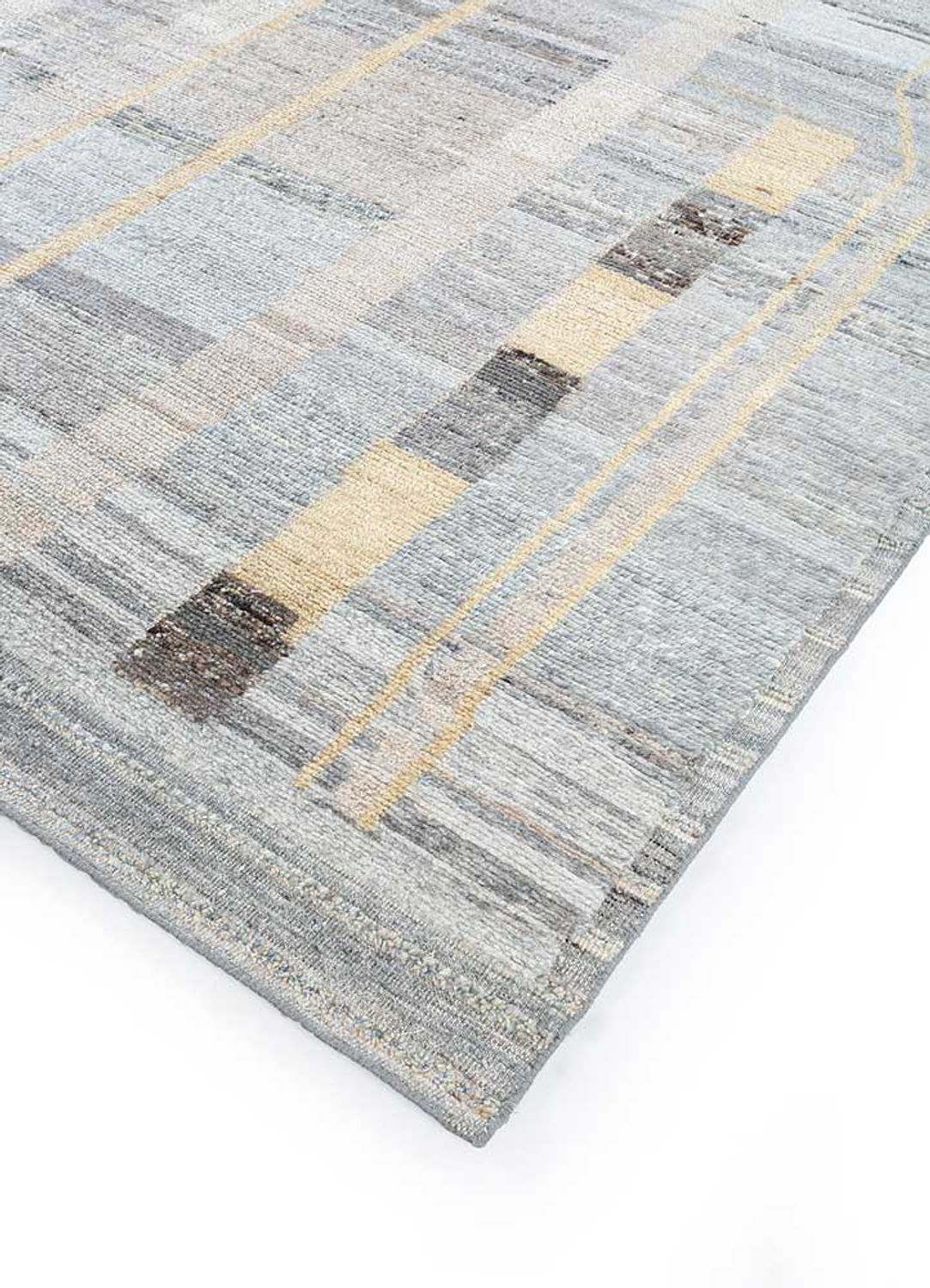 Alfombra de lana - 300 x 240 cm - gris claro