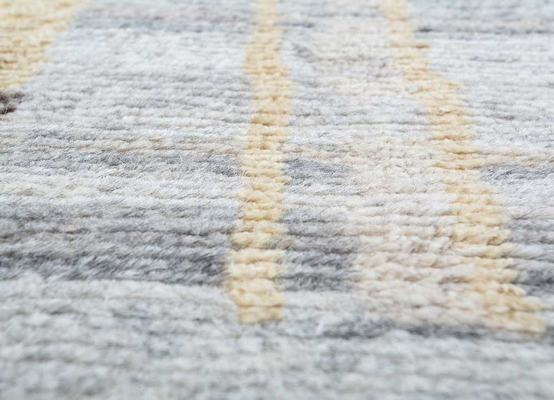 Alfombra de lana - 300 x 240 cm - gris claro