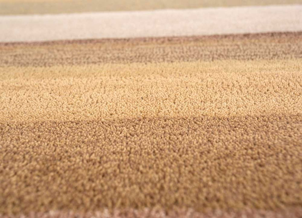 Alfombra de lana forma especial  - 270 x 180 cm - azul