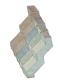 Alfombra de lana - Leandro - forma especial