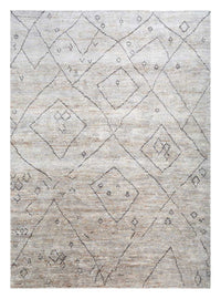 Alfombra de yute - 200 x 140 cm - natural