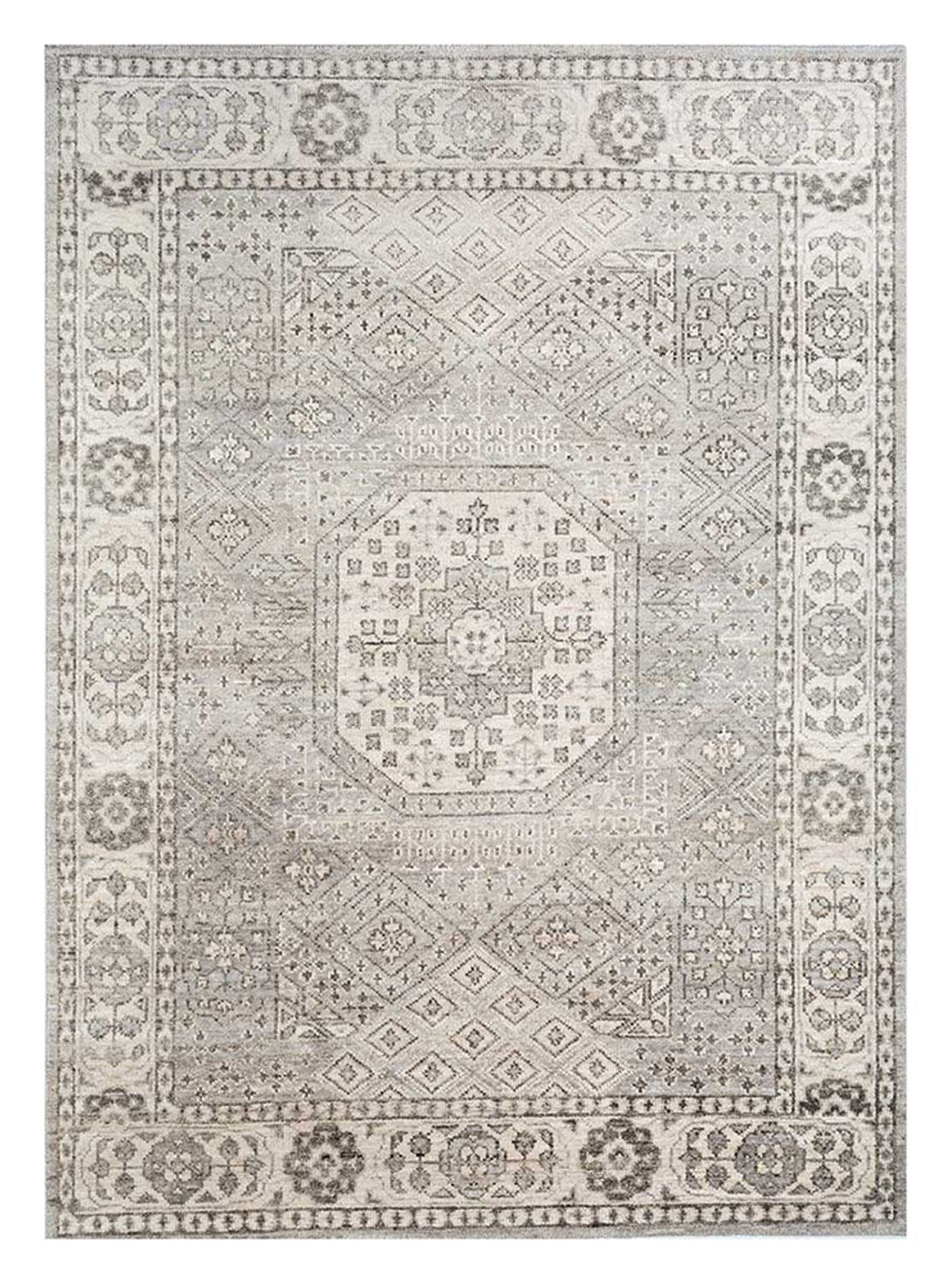 Alfombra de lana - 300 x 240 cm - plata
