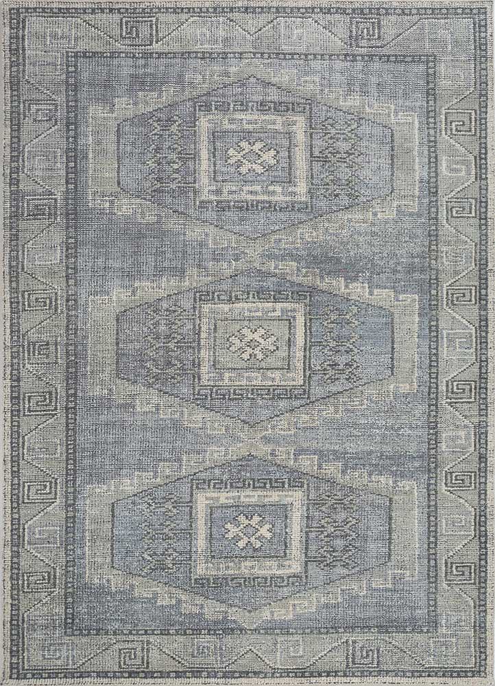 Alfombra de lana - 240 x 150 cm - gris