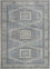 Alfombra de lana - 240 x 150 cm - gris