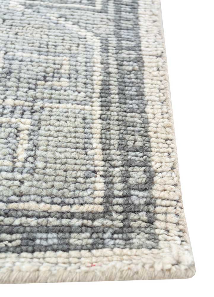 Alfombra de lana - 240 x 150 cm - gris
