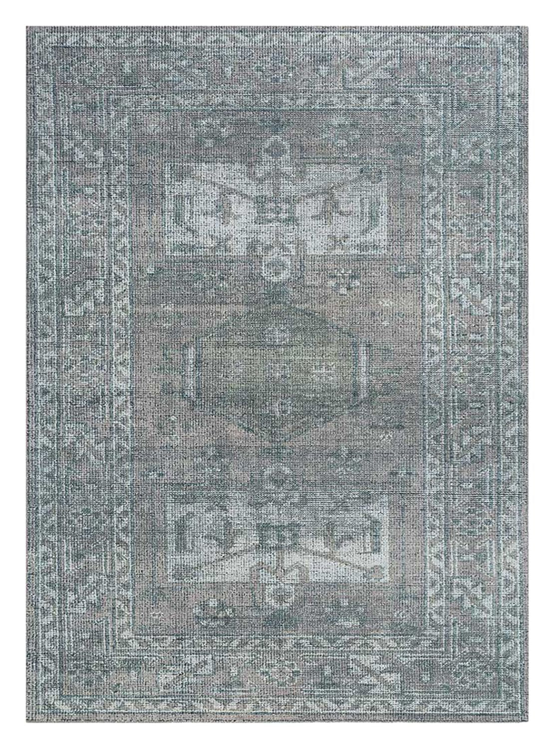 Alfombra Vintage - 240 x 150 cm - gris