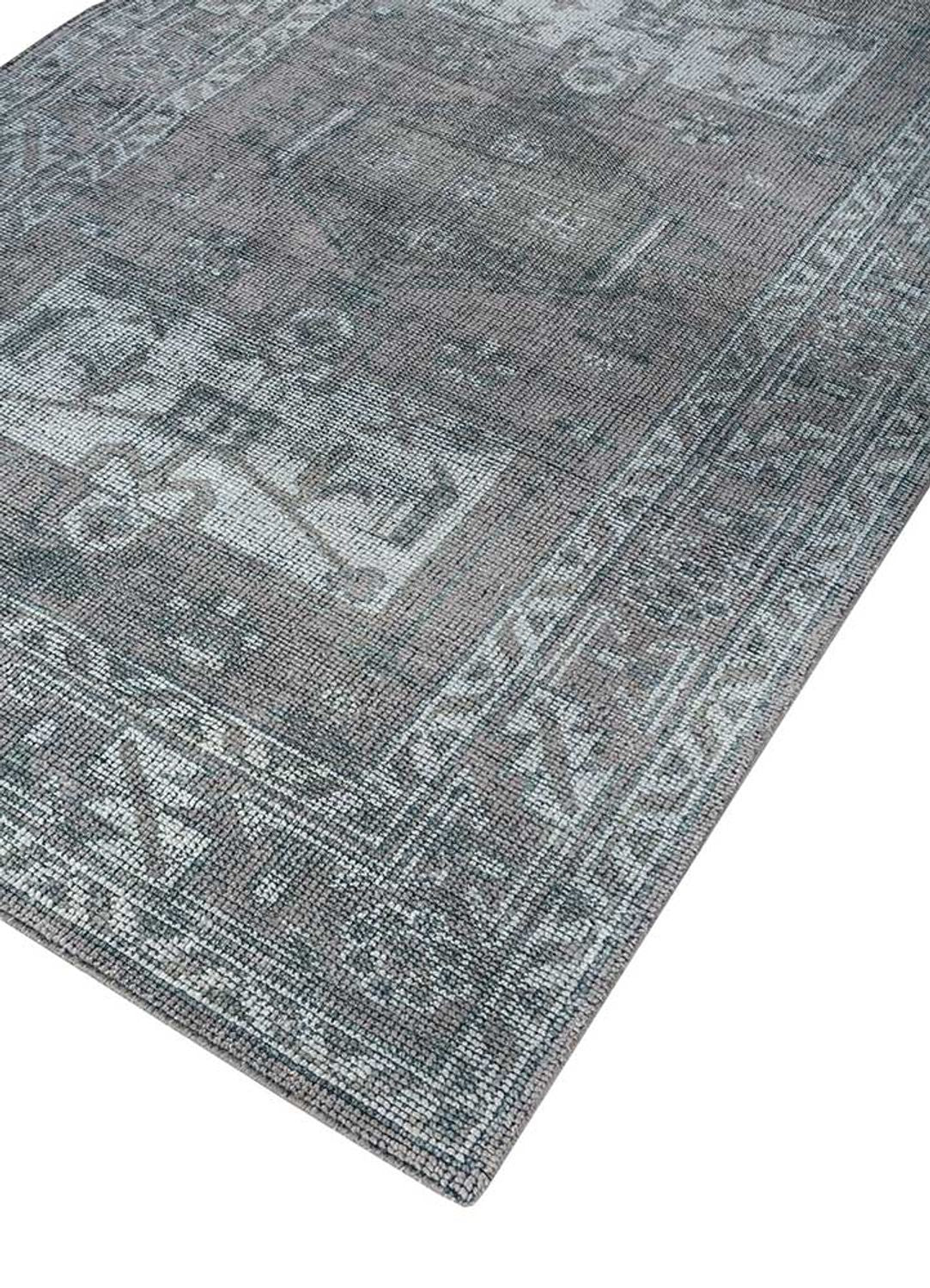 Alfombra Vintage - 240 x 150 cm - gris
