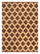 Alfombra de lana - 270 x 210 cm - marrón