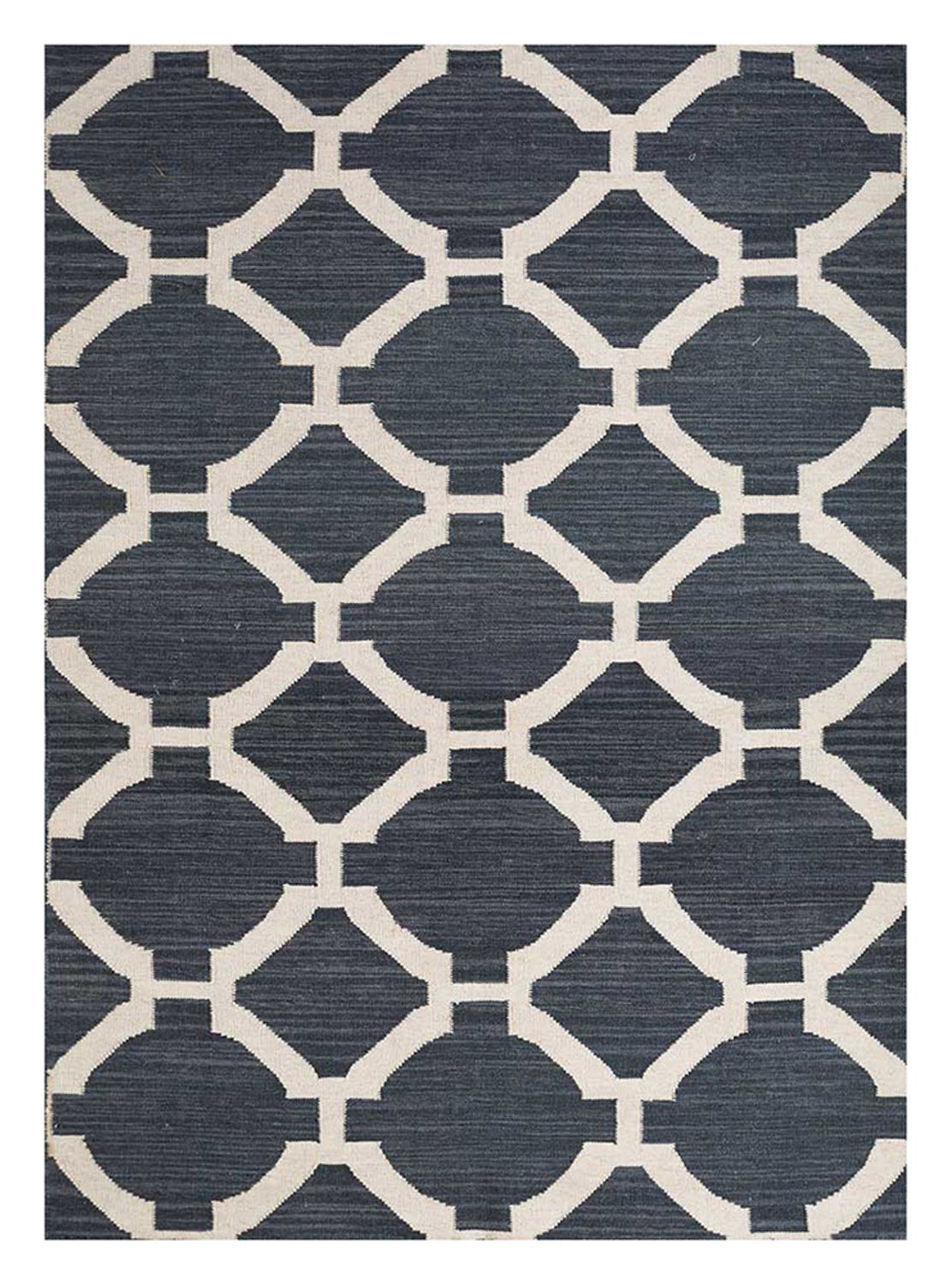 Alfombra de lana - 240 x 150 cm - antracita