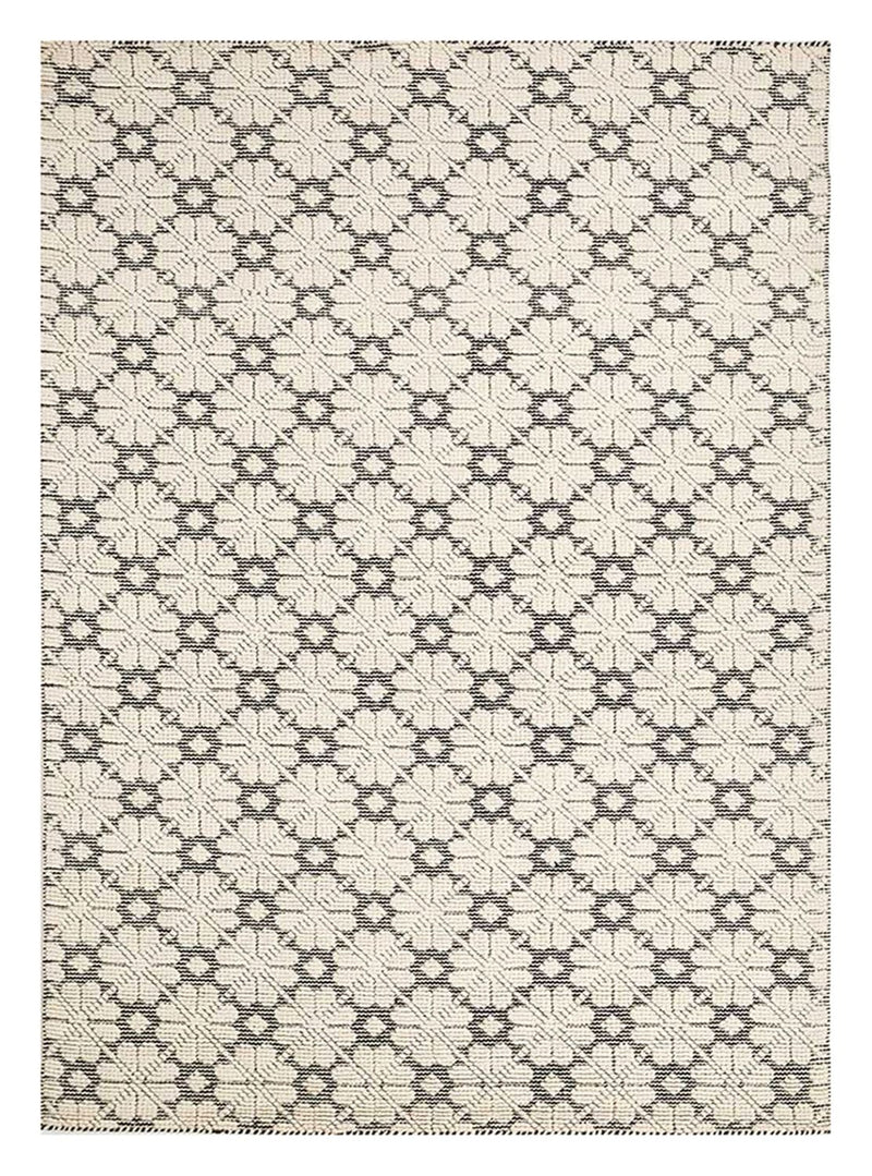 Alfombra de lana - 240 x 150 cm - crema