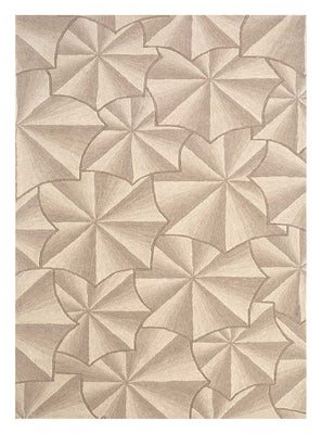 Alfombra de lana - 240 x 150 cm - oro