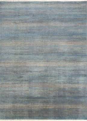 Alfombra de lana - 270 x 180 cm - azul marino