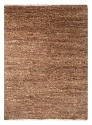 Alfombra de lana - 240 x 150 cm - marrón