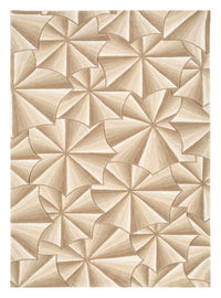 Alfombra de lana - 240 x 150 cm - oro