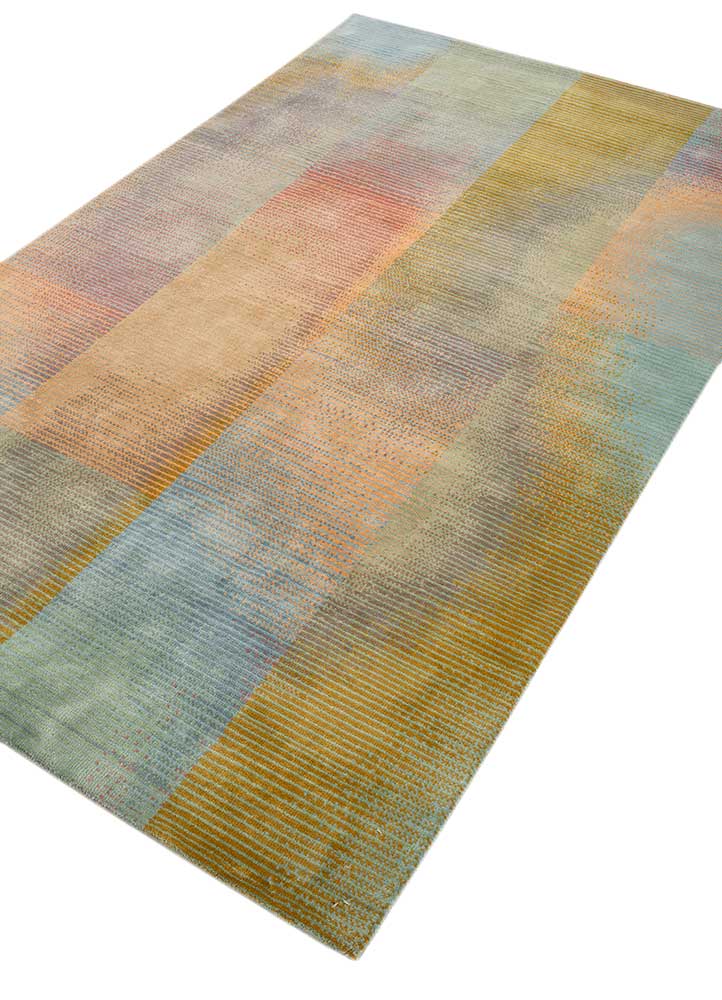 Alfombra de lana - 240 x 150 cm - multicolor