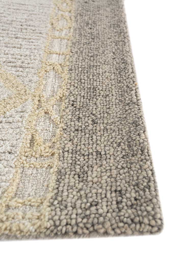 Alfombra de lana - 240 x 150 cm - crema