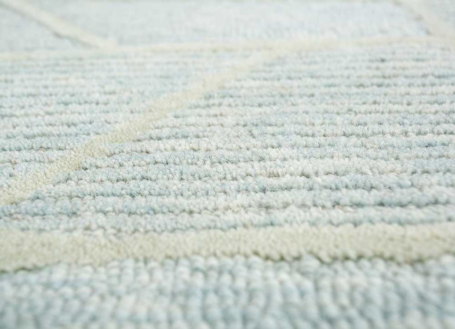 Alfombra de lana - 240 x 150 cm - beige oscuro