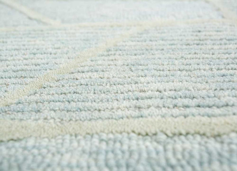 Alfombra de lana - 240 x 150 cm - beige oscuro